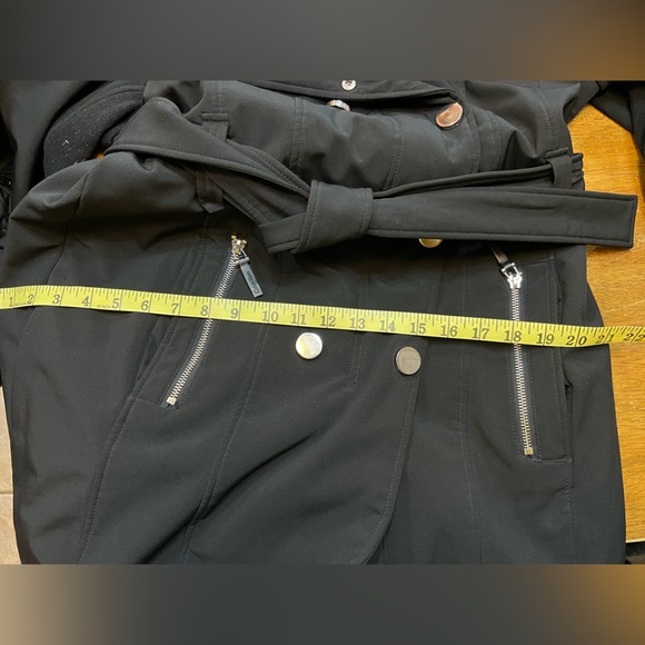 CALVIN KLEIN Stretch Hooded Jacket Black Size XL - Picture 13 of 15